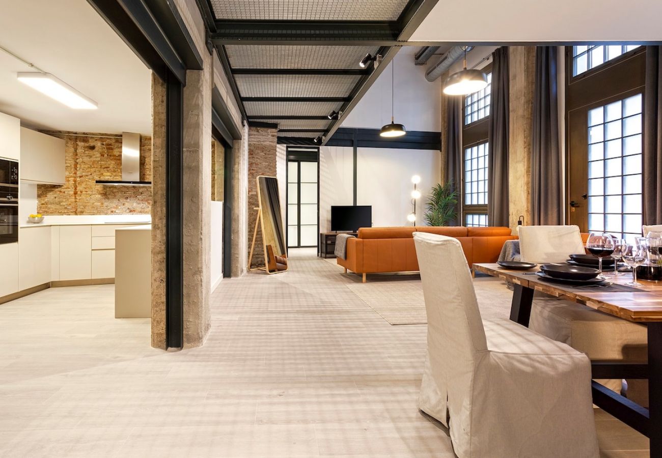 Apartamento en Málaga - -MalagaSunApts-Industrial Loft CityCentre 