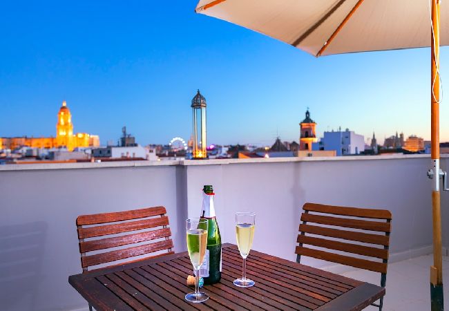 Apartamento en Málaga - -MalagaSunApts-Private Terrace Penthouse 