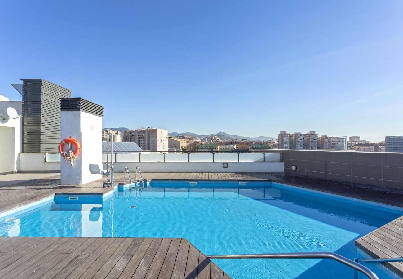 Apartamento en Málaga - -MalagaSunApts-Centre Pool&Parking Bus-Train Station