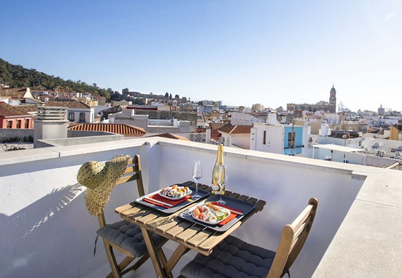 Studio in Málaga - -MalagaSunApts- Private Terrace Studio 