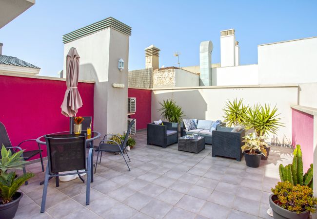 Apartment in Málaga - -MalagaSunApts-Romantic Private Terrace&Shared Pool Apartment in Málaga - -MalagaSunApts-Romantic Private Terrace&Shared Pool