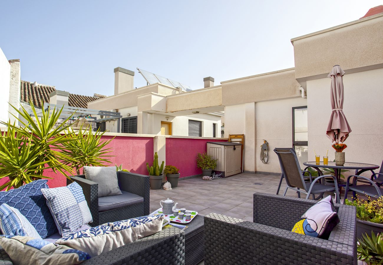 Apartment in Málaga - -MalagaSunApts-Romantic Private Terrace&Shared Pool Apartment in Málaga - -MalagaSunApts-Romantic Private Terrace&Shared Pool