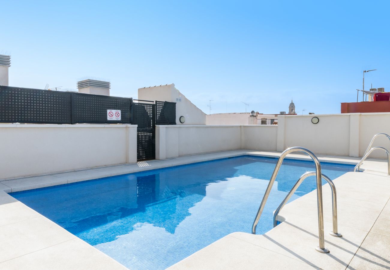 Apartment in Málaga - -MalagaSunApts-Romantic Private Terrace&Shared Pool Apartment in Málaga - -MalagaSunApts-Romantic Private Terrace&Shared Pool