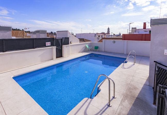 Apartment in Málaga - -MalagaSunApts-City Centre+Terrace+Pool&Parking Apartment in Málaga - -MalagaSunApts-City Centre+Terrace+Pool&Parking